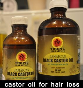 castor oil for hair loss